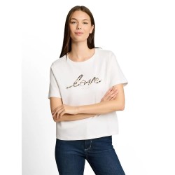 Тениска Tom tailor 1052866 short sleeve T-shirt - White (Whisper White) тениска,мъжки,тениски,дамски,тениски,tom,tailor,1052866,short,sleeve,t,shirt,white,(whisper,white)