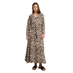 рокля,дамски,поли,и,рокли,tom,tailor,1052992,dress,brown,white,(deep,black)