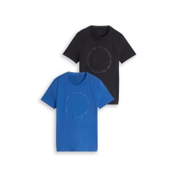 Тениска Tom tailor 1053231 short sleeve T-shirt - Blue / Black (Soft Sapphire Blue) тениска,мъжки,тениски,дамски,тениски,tom,tailor,1053231,short,sleeve,t,shirt,blue,black,(soft,sapphire,blue)