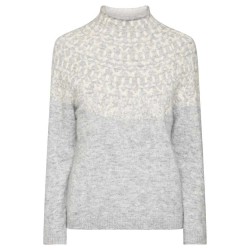 Блуза Redgreen Jesebel high neck sweater - Grey (Grey Melange) блуза,мъжки,пуловери,дамски,пуловери,redgreen,jesebel,high,neck,sweater,grey,(grey,melange)