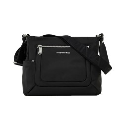 Чанта за през рамо Mandarina duck Active lux 651 shoulder bag - Black (Black) чанта,за,през,рамо,всички,чанти,mandarina,duck,active,lux,651,shoulder,bag,black,(black)