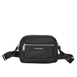 Чанта за през рамо Mandarina duck Active lux crossbody shoulder bag - Black (Black) чанта,за,през,рамо,всички,чанти,mandarina,duck,active,lux,crossbody,shoulder,bag,black,(black)