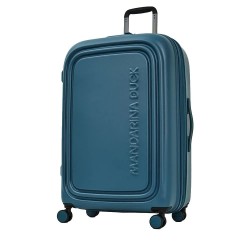 Mandarina duck Logoduck + large exp trolley bag - Blue (Tailor Blue) куфари,mandarina,duck,logoduck,+,large,exp,trolley,bag,blue,(tailor,blue)