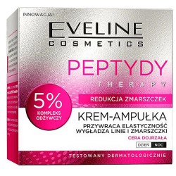 Eveline Peptides Therapy Anti-Wrinkle Day&Night 50ml facial treatment - Pink специфични,козметични,продукти,eveline,peptides,therapy,anti,wrinkle,day&night,50ml,facial,treatment,pink