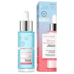 Eveline Shot 2pct. Hyaluronic Acid 30ml face serum - Clear специфични,козметични,продукти,eveline,shot,2pct.,hyaluronic,acid,30ml,face,serum,clear