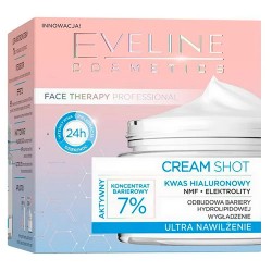 Eveline Shot Ultra-Hydrating Hyaluronic Acid 50ml facial treatment - Clear специфични,козметични,продукти,eveline,shot,ultra,hydrating,hyaluronic,acid,50ml,facial,treatment,clear