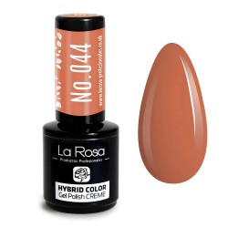 La rosa Hybrid Color No 044 Coffee With Milk nail polish - Orange специфични,козметични,продукти,la,rosa,hybrid,color,no,044,coffee,with,milk,nail,polish,orange