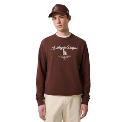 Блуза New era MLB 60960421 LA Dodgers sweatshirt - Brown (Brown) блуза,мъжки,пуловери,дамски,пуловери,new,era,mlb,60960421,la,dodgers,sweatshirt,brown,(brown)