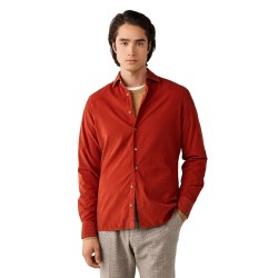 Риза с дълъг ръкав Hackett Smart Babycord long sleeve shirt - Orange (Spice Orange) риза,с,дълъг,ръкав,дамски,ризи,мъжки,ризи,hackett,smart,babycord,long,sleeve,shirt,orange,(spice,orange)