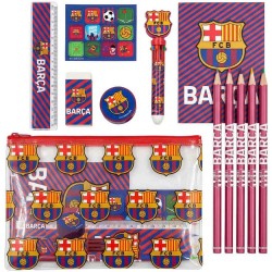 Fc barcelona FC Barcelona C1 stationery set - Pink (Multicolor) ученически,принадлежности,fc,barcelona,fc,barcelona,c1,stationery,set,pink,(multicolor)