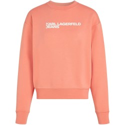 Блуза Karl lagerfeld jeans A1W20005 sweatshirt - Orange (Lantana) блуза,дамски,блузи,karl,lagerfeld,jeans,a1w20005,sweatshirt,orange,(lantana)