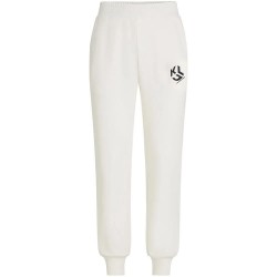 Анцуг Karl lagerfeld jeans B3W10023 Slim Fit sweat pants - White (Egret) анцуг,мъжки,панталони,дамски,панталони,karl,lagerfeld,jeans,b3w10023,slim,fit,sweat,pants,white,(egret)