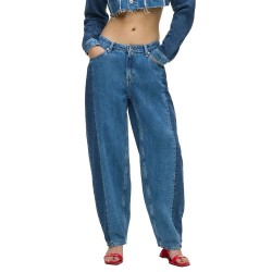 Дънки Karl lagerfeld jeans B3W10028 Barrel Fit jeans - Blue (Mid Blue Blocked) дънки,мъжки,панталони,дамски,панталони,karl,lagerfeld,jeans,b3w10028,barrel,fit,jeans,blue,(mid,blue,blocked)
