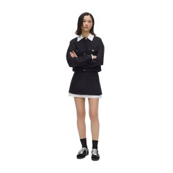пола,дамски,поли,и,рокли,karl,lagerfeld,jeans,b3w12003,short,skirt,black,(white,black)