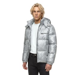 Яке Karl lagerfeld jeans B4M15032 padded jacket - Silver (Glacier Grey) яке,мъжки,якета,дамски,якета,и,палта,karl,lagerfeld,jeans,b4m15032,padded,jacket,silver,(glacier,grey)
