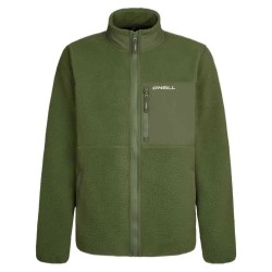 блуза,мъжки,пуловери,o´neill,must,have,high,pile,full,zip,sweatshirt,green,(surface,algae)