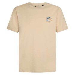 Тениска O´neill O´Riginals Retro Back Print short sleeve T-shirt - Beige (Macaron) тениска,мъжки,тениски,дамски,тениски,o´neill,o´riginals,retro,back,print,short,sleeve,t,shirt,beige,(macaron)
