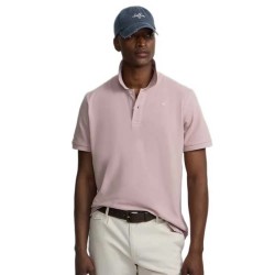 Silbon Plain Classic short sleeve polo - Pink (Pink) дамски,блузи,с,яка,мъжки,блузи,с,яка,silbon,plain,classic,short,sleeve,polo,pink,(pink)