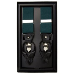 Silbon Plain Suspenders - Green (Green) колани,silbon,plain,suspenders,green,(green)