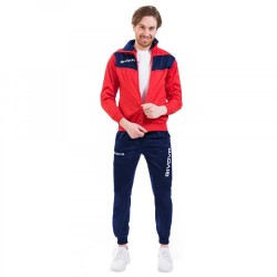 анцуг,мъжки,анцузи,givova,visa,tracksuit,refurbished,red,blue,(red,blue)