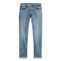 Дънки Scotch & soda Core Ralston jeans refurbished - Blue (Aqua Blue) дънки,мъжки,панталони,дамски,панталони,scotch,&,soda,core,ralston,jeans,refurbished,blue,(aqua,blue)