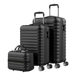 Numada Upfly trolley bag 3 units - Black (Black) куфари,numada,upfly,trolley,bag,3,units,black,(black)
