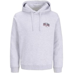 Суичър Jack & jones Aero hoodie - Grey (Grey) суичър,мъжки,пуловери,jack,&,jones,aero,hoodie,grey,(grey)