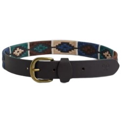 колан,колани,silbon,argentine,leather,belt,brown,(multicolor)