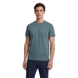 Тениска Silbon Classic Mini Logo short sleeve T-shirt - Green (Dark Green) тениска,мъжки,тениски,дамски,тениски,silbon,classic,mini,logo,short,sleeve,t,shirt,green,(dark,green)