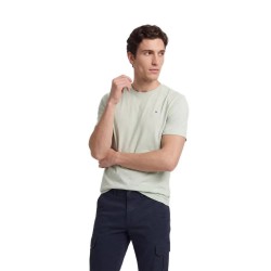 Тениска Silbon Classic Mini Logo short sleeve T-shirt - Green (Light Green) тениска,мъжки,тениски,дамски,тениски,silbon,classic,mini,logo,short,sleeve,t,shirt,green,(light,green)
