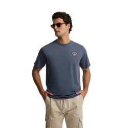 Тениска Silbon Yacht short sleeve T-shirt - Blue (Indigo Blue) тениска,мъжки,тениски,дамски,тениски,silbon,yacht,short,sleeve,t,shirt,blue,(indigo,blue)