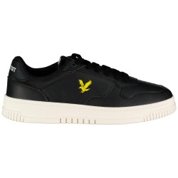 маратонки,мъжки,маратонки,дамски,маратонки,lyle,&,scott,craven,leather,trainers,black,(black)