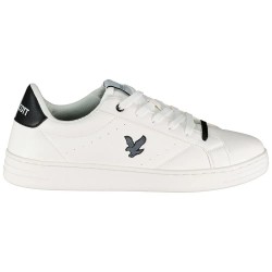 Маратонки Lyle & scott Elgin Hole Leather trainers - White (White / Black) маратонки,мъжки,маратонки,дамски,маратонки,lyle,&,scott,elgin,hole,leather,trainers,white,(white,black)
