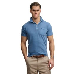 дамски,блузи,с,яка,мъжки,блузи,с,яка,superdry,classic,cotton,linen,short,sleeve,polo,refurbished,blue,(spitfire,blue)
