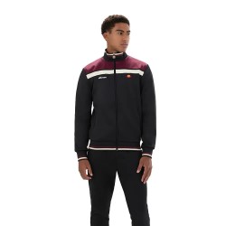 Яке Ellesse Vignola tracksuit jacket - Black (Black / Burgundy) яке,мъжки,анцузи,ellesse,vignola,tracksuit,jacket,black,(black,burgundy)