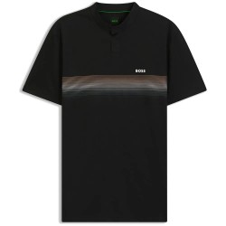 BOSS TOC Court 2 10280486 GREEN short sleeve polo - Black (Black) дамски,блузи,с,яка,мъжки,блузи,с,яка,boss,toc,court,2,10280486,green,short,sleeve,polo,black,(black)