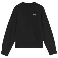 Блуза HUGO Shenny 10282065 BLUE sweater - Black (Black) блуза,мъжки,пуловери,дамски,пуловери,hugo,shenny,10282065,blue,sweater,black,(black)