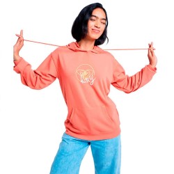 Суичър Roxy ERJFT05089 hoodie - Orange (Apricot Brandy) суичър,дамски,блузи,roxy,erjft05089,hoodie,orange,(apricot,brandy)