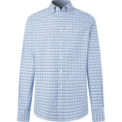 Риза с дълъг ръкав Hackett HM3010856 long sleeve shirt - Blue (Soho Blue) риза,с,дълъг,ръкав,дамски,ризи,мъжки,ризи,hackett,hm3010856,long,sleeve,shirt,blue,(soho,blue)
