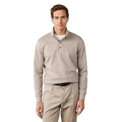 Блуза Hackett HM5800154 sweatshirt - Beige (Natural Beige) блуза,мъжки,пуловери,hackett,hm5800154,sweatshirt,beige,(natural,beige)