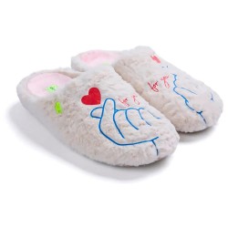Пантофи Hot potatoes 80946 slippers - White (Beige) пантофи,мъжки,пантофи,дамски,пантофи,hot,potatoes,80946,slippers,white,(beige)