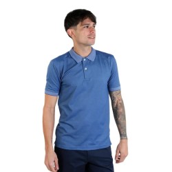 Newwood Ciro Cotton Poly short sleeve polo - Blue (Deep Sea) дамски,блузи,с,яка,мъжки,блузи,с,яка,newwood,ciro,cotton,poly,short,sleeve,polo,blue,(deep,sea)