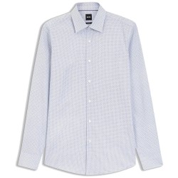 Риза с дълъг ръкав BOSS Hank 261 10277340 long sleeve shirt - Blue (Light / Pastel Blue) риза,с,дълъг,ръкав,дамски,ризи,мъжки,ризи,boss,hank,261,10277340,long,sleeve,shirt,blue,(light,pastel,blue)