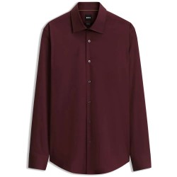 Риза с дълъг ръкав BOSS Joe Kent long sleeve shirt - Red (Brown Overflow) риза,с,дълъг,ръкав,дамски,ризи,мъжки,ризи,boss,joe,kent,long,sleeve,shirt,red,(brown,overflow)