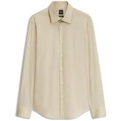 Риза с дълъг ръкав BOSS Joe Kent long sleeve shirt - Beige (Light Beige) риза,с,дълъг,ръкав,дамски,ризи,мъжки,ризи,boss,joe,kent,long,sleeve,shirt,beige,(light,beige)