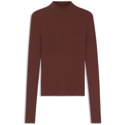 Блуза HUGO Sarmia 10283164 BLUE sweater - Brown (Medium Brown) блуза,мъжки,пуловери,дамски,пуловери,hugo,sarmia,10283164,blue,sweater,brown,(medium,brown)