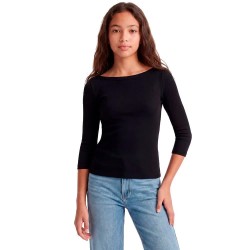 тениска,мъжки,тениски,дамски,тениски,jack,&,jones,fifi,jjxx,3,4,sleeve,t,shirt,black,(black)