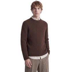 Блуза Jack & jones Salamanco sweater - Brown (Java) блуза,мъжки,пуловери,дамски,пуловери,jack,&,jones,salamanco,sweater,brown,(java)