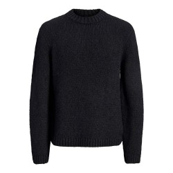 Блуза Jack & jones Salamanco sweater - Black (Black) блуза,мъжки,пуловери,дамски,пуловери,jack,&,jones,salamanco,sweater,black,(black)