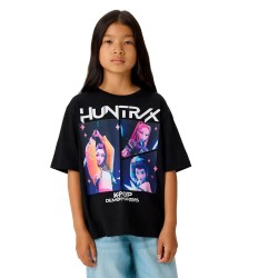 Тениска Name it Mara Kpop short sleeve T-shirt - Black (Black) тениска,мъжки,тениски,дамски,тениски,name,it,mara,kpop,short,sleeve,t,shirt,black,(black)